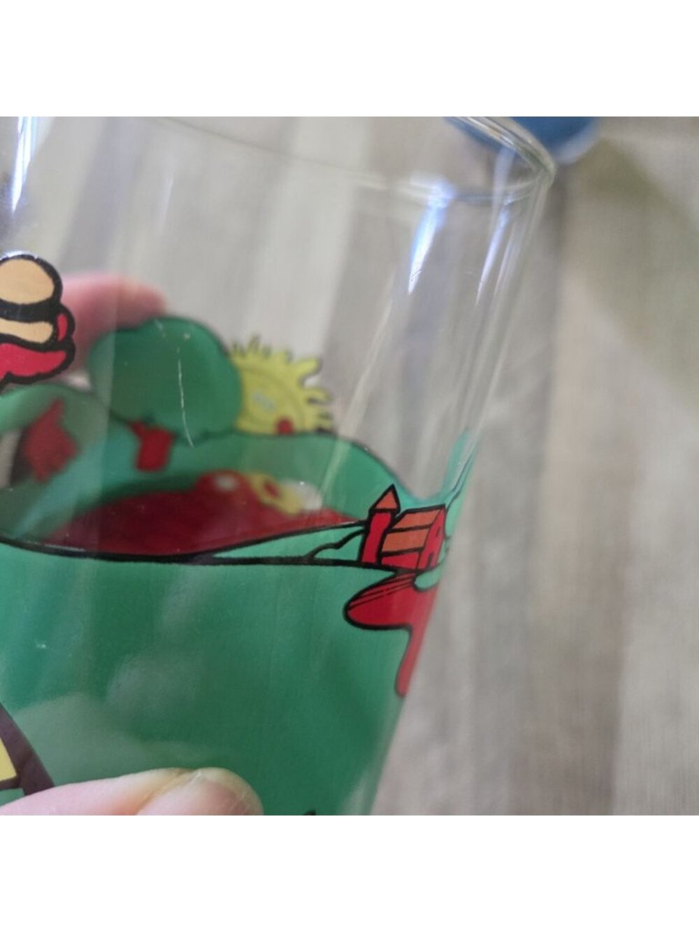 McDonald's Vintage 1980s Hamburglar Birdie Glass Set Retro Fast Food Drinkware - Picture 8 of 12